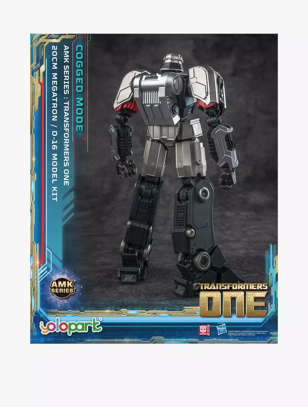 Yolopark TRA MV8 AMK : Series D-16 Model Kit Cogged Mode - YOLAMKM8MG