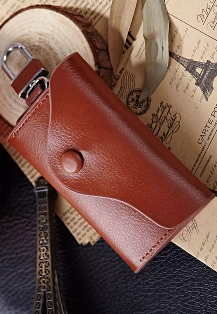 Men's leather key discount holder