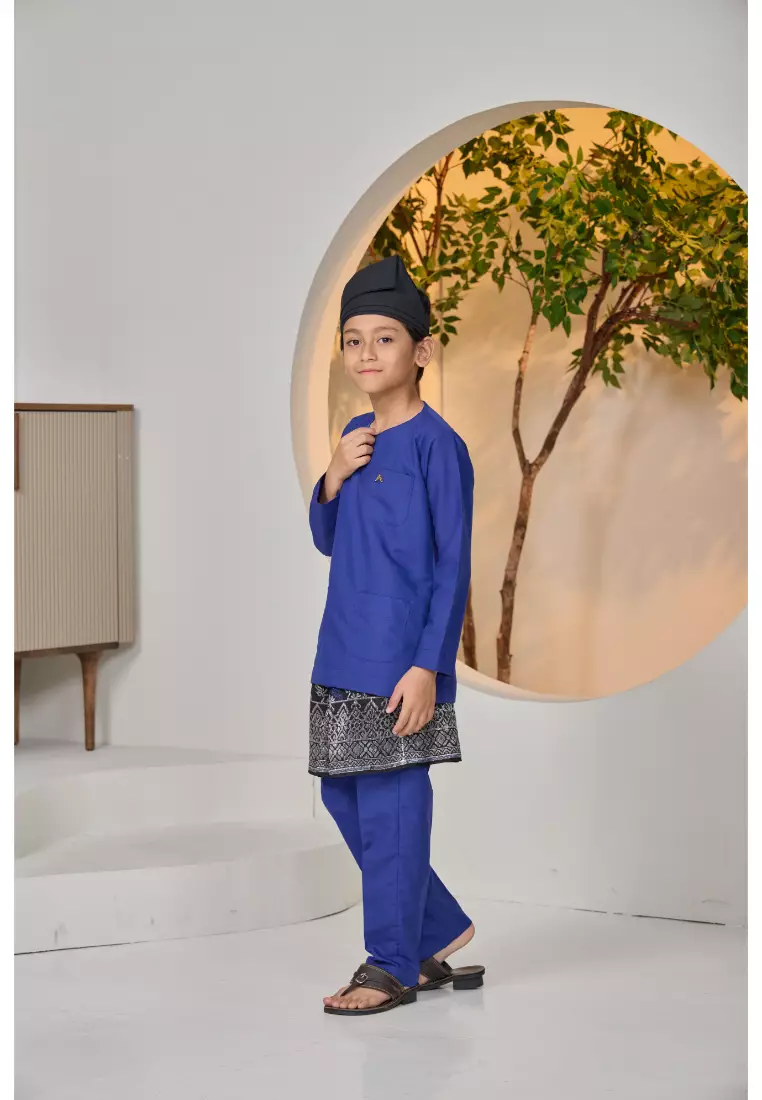 Baju Melayu Moden Teluk Belanga For Kids