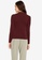 ZALORA WORK red Square Neck Long Sleeves Top B8C12AA096714AGS_2