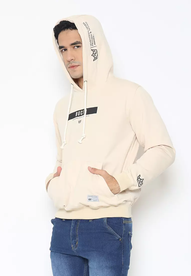 Jual 17seven Original Sweater Hoodie Sablon Pria 0252BUCIN Original