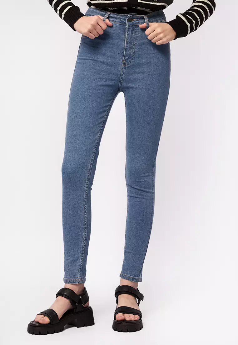Slim Fit Denim Pants