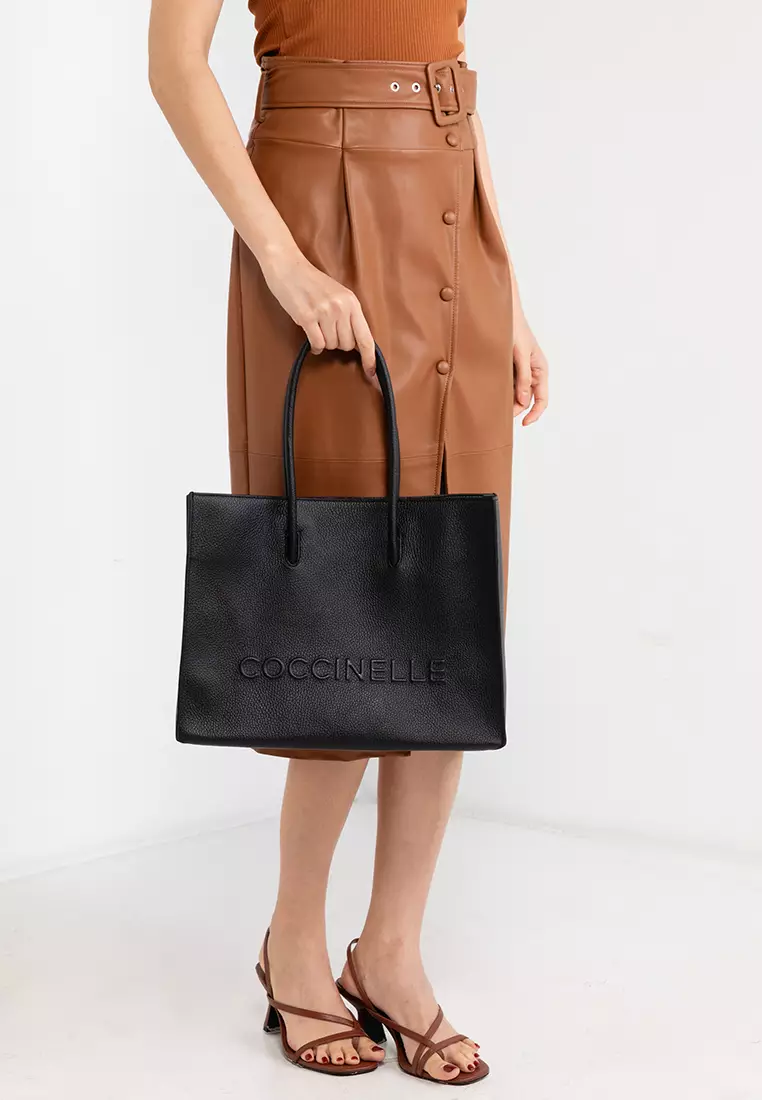 Buy Coccinelle Myrtha Maxi Logo Tote Bag Online ZALORA Malaysia