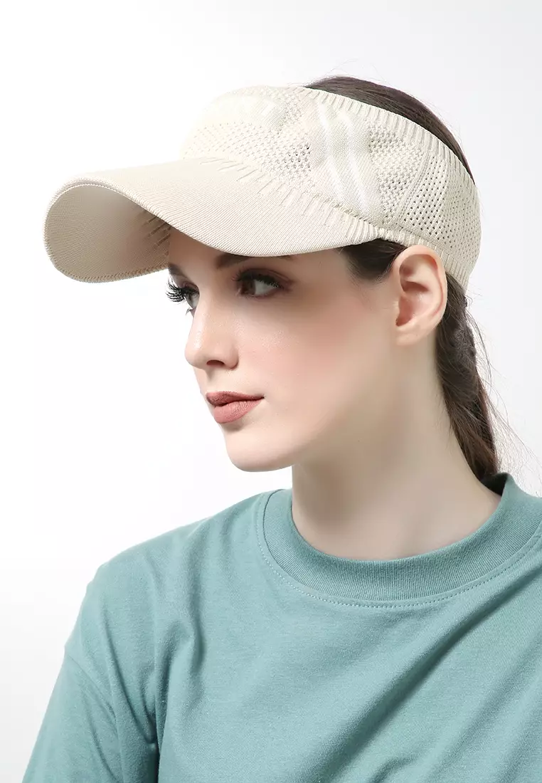 Zaskia Basball Cap Pelindung Matahari Untuk Pria Dan Wanita - Beige