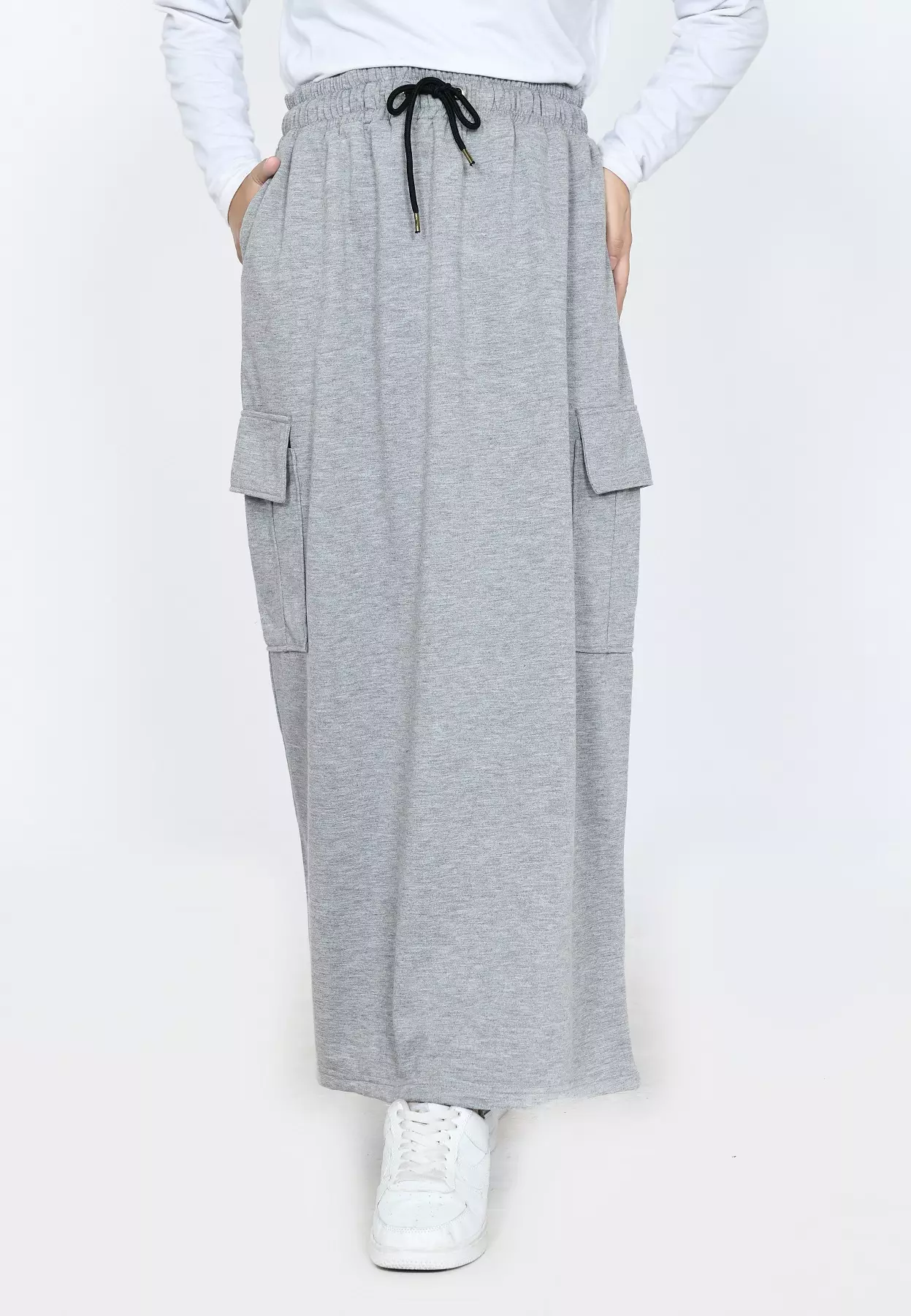 BUNDLE HEMAT 2 PCS Talis Cargo Skirt NAVY - ABUMUDA