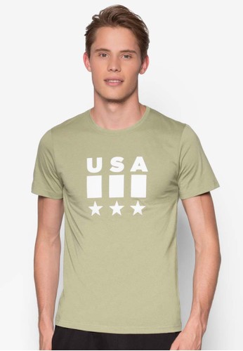 USA 短esprit 香港袖TEE, 服飾, T恤