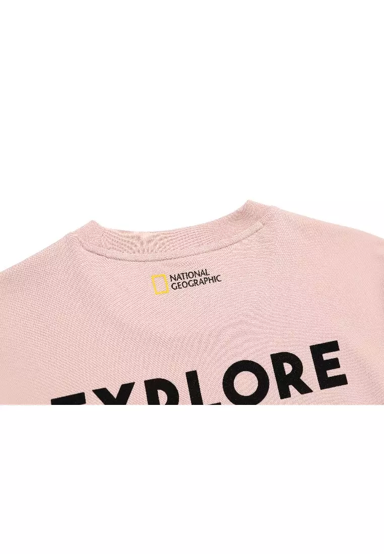 【NATIONAL GEOGRAPHIC】EXPLORE CONCEPT GRAPHIC T-SHIRT National Geographic Unisex EXPLORE Graphic Short Sleeve Tee