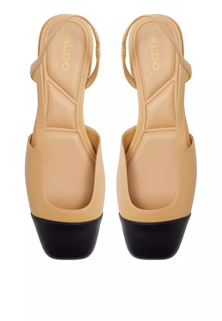 Aldo open on sale toe flats