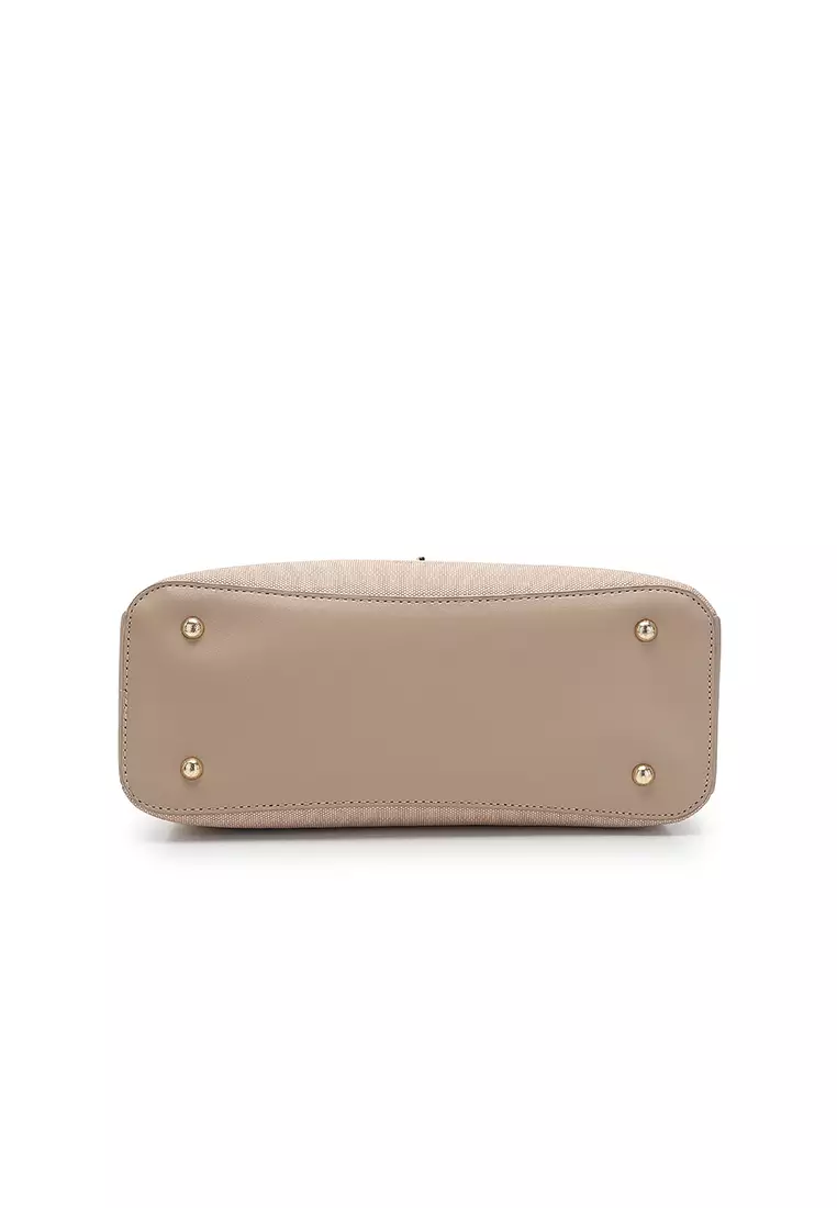 Women's Top Handle Bag / Sling Bag / Crossbody Bag (Tas Selempang / Tas Tangan) - Cokelat