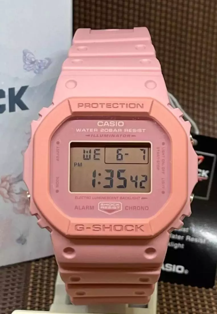 Buy Casio Casio G-Shock Digital Pink Resin Strap Women Watch