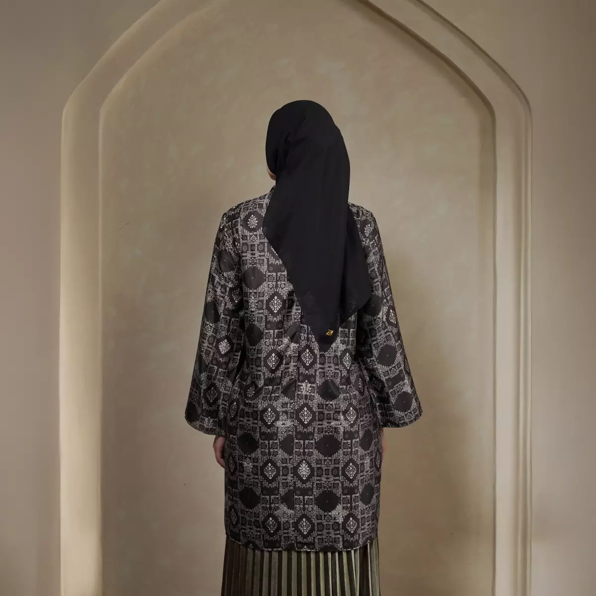 ZM Zaskia Mecca - Lahni Ink Tunik Muslim Wanita - Teman Serumpun - Edisi Laos