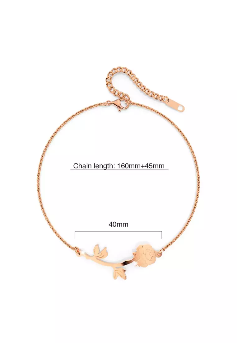 Rose bracelet best sale