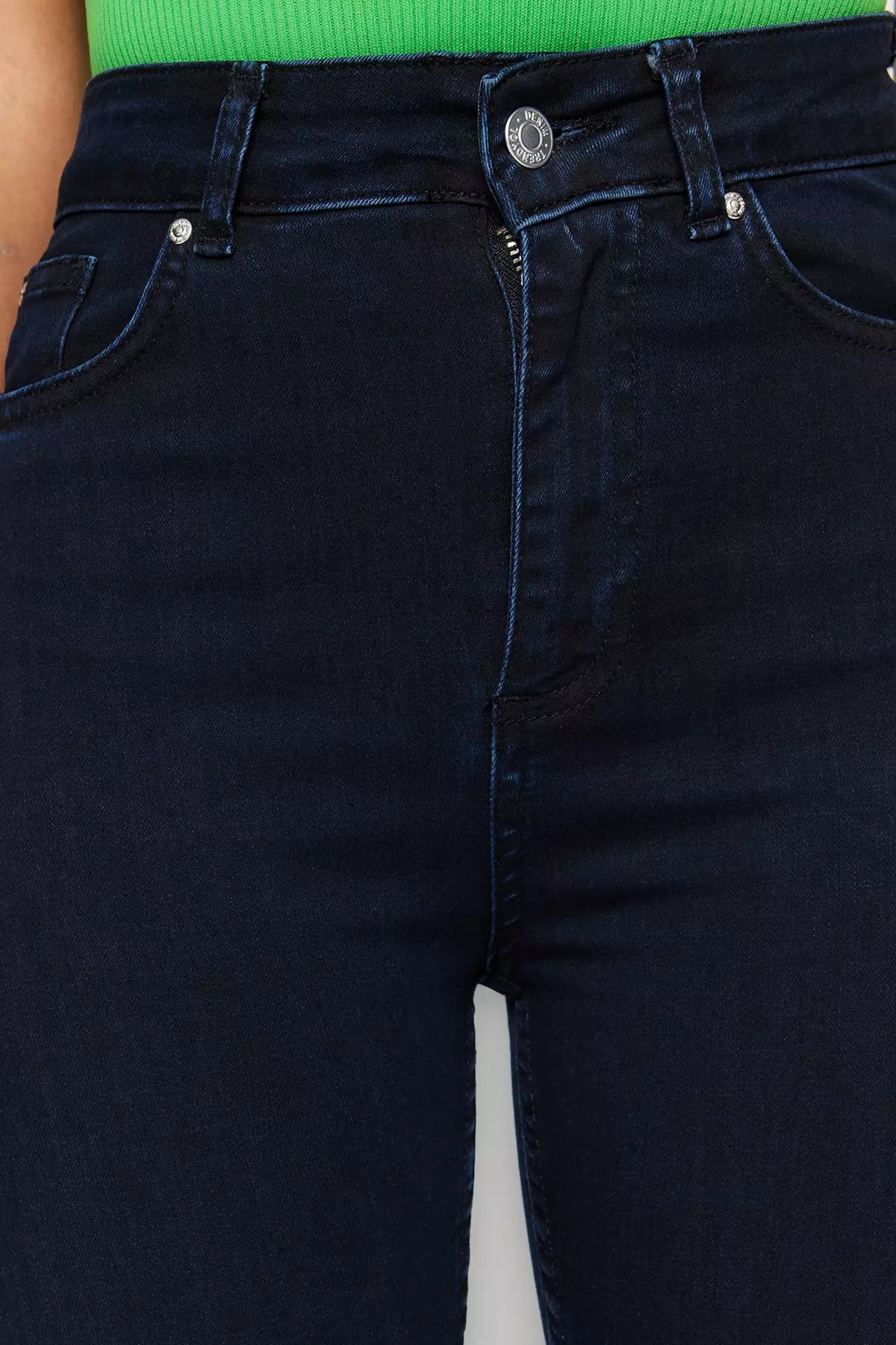 Slimming Effect Super High Waist Skinny Jeans