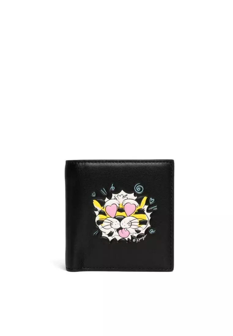Buy KENZO Cow Leather Wallet 2026 Online | ZALORA