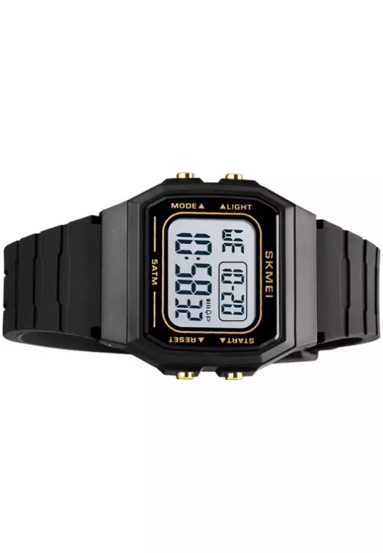 Jam Tangan Digital Pria Wanita Waterproof Many Function Strap Tali Material Silicone BY72 ORIGINAL