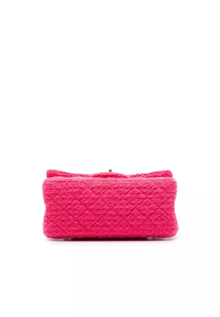 Pre-Loved Chanel Mini Quilted Tweed Reissue 2.55 Single Flap 224