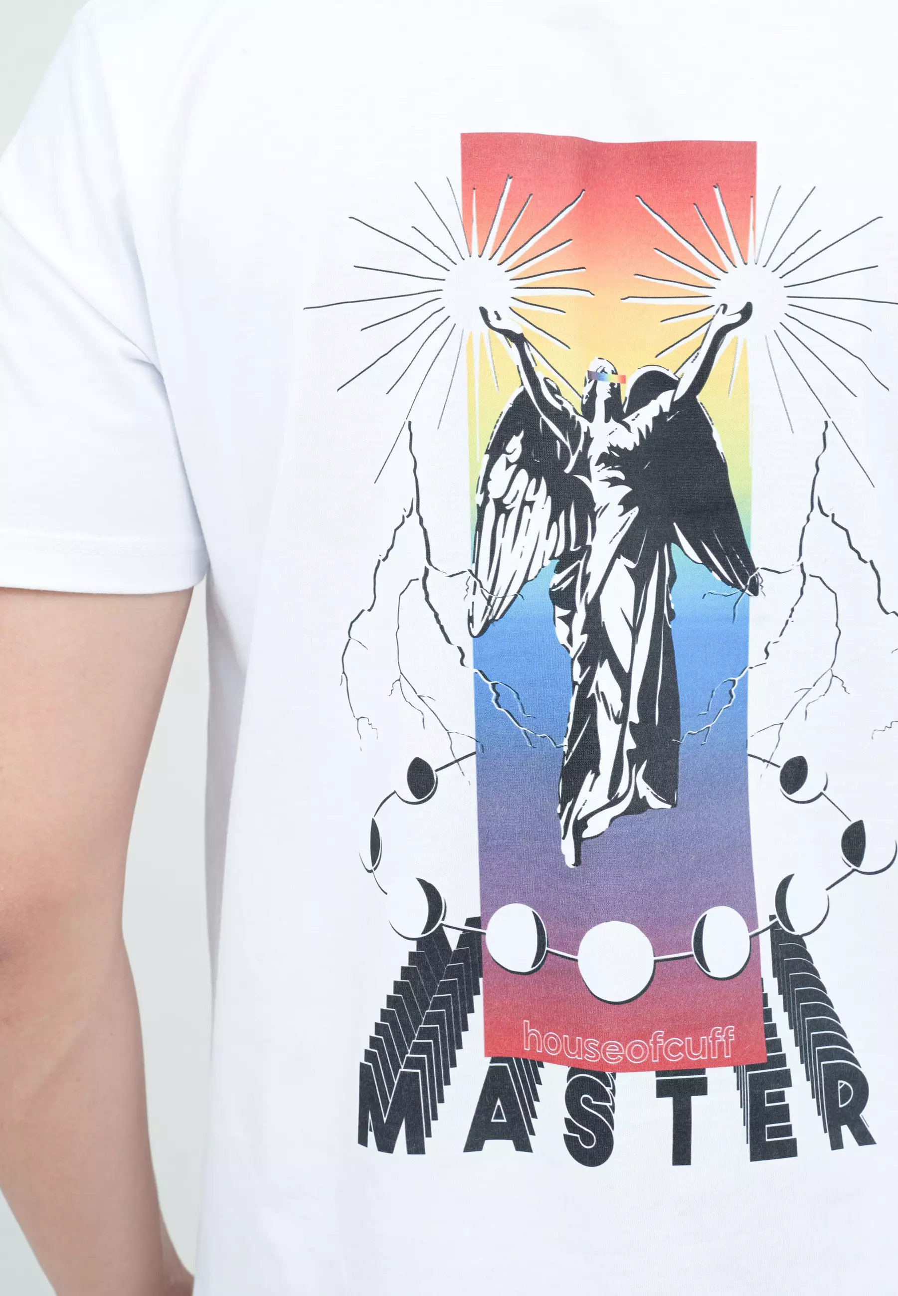 Houseofcuff T-shirt Kaos Putih Motif Master Tersedia Size S - 4XL