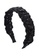 Kings Collection black Black Pleated Headband (HA20390) 79E48ACC04D721GS_1