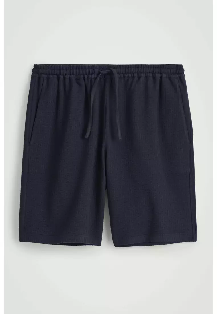 SEERSUCKER DRAWSTRING SHORTS