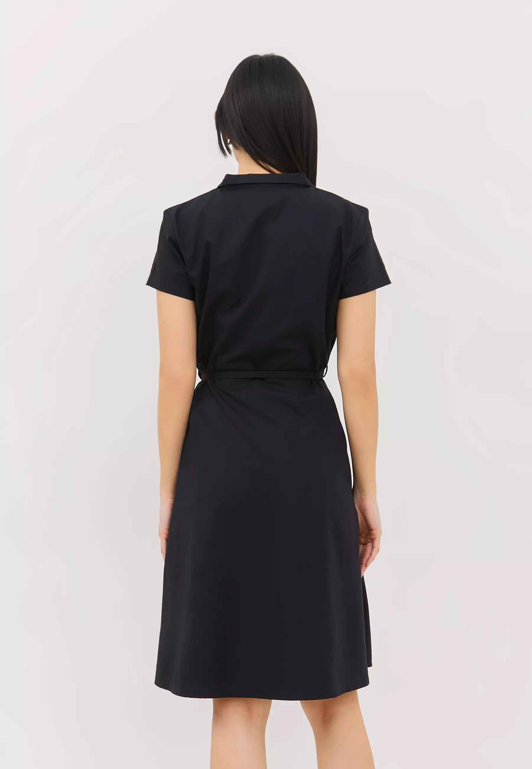 Isabella Light Black Dress (G.43107)
