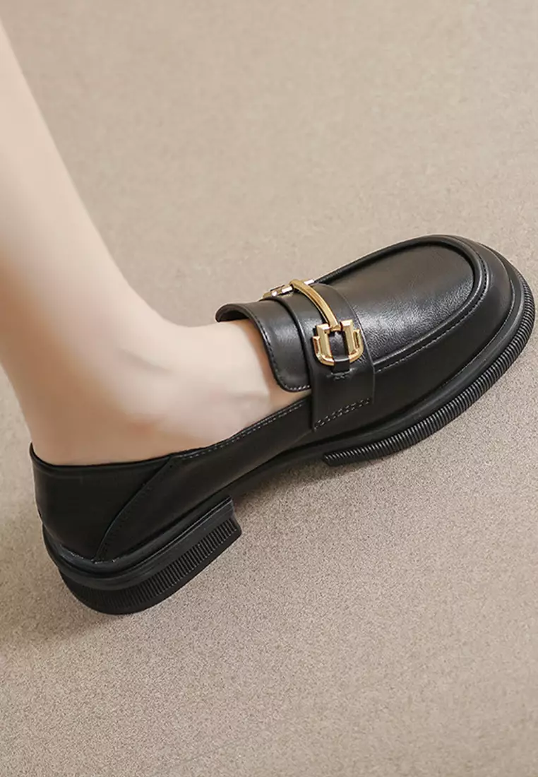 Microfiber Leather Loafers WW105-6