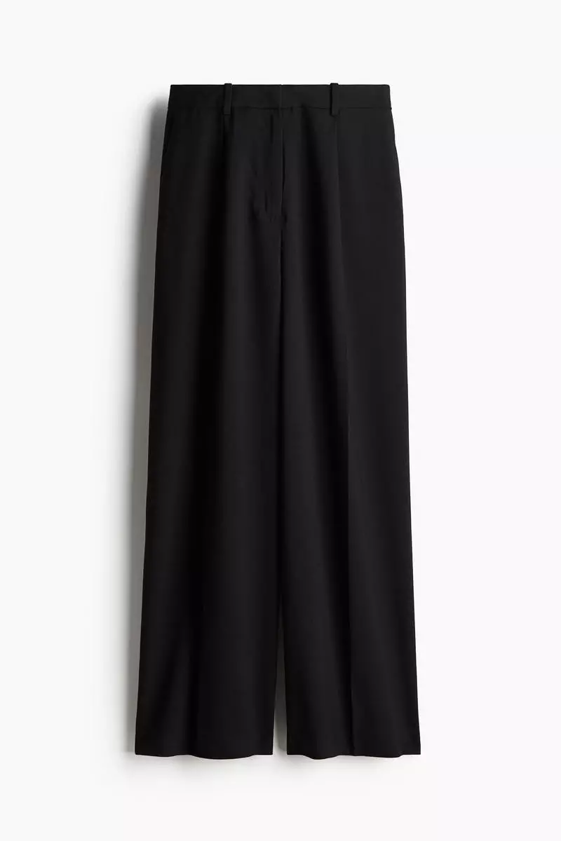 Straight tailored trousers