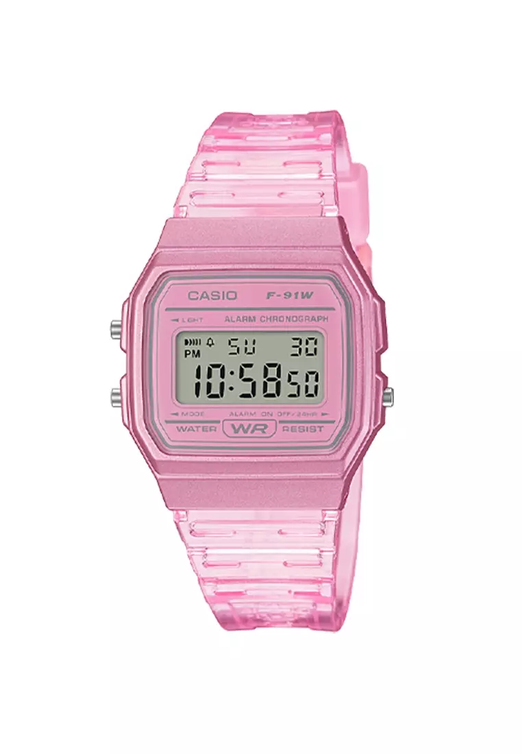 Buy Casio Casio Jelly Transparent Watch F91WS 4 2024 Online