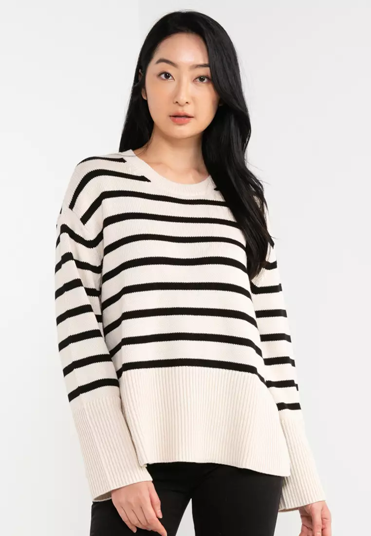 Striped knitwear shop