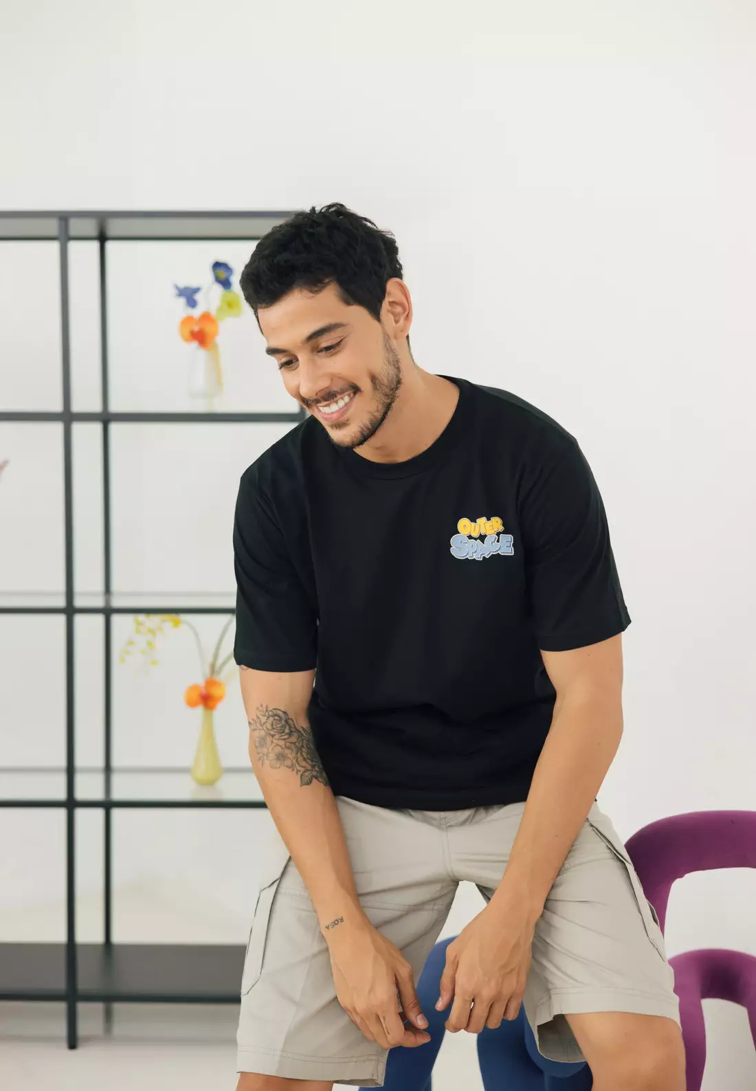 RBJ T-Shirt Cotton Combed Oversized Pria 2079350071