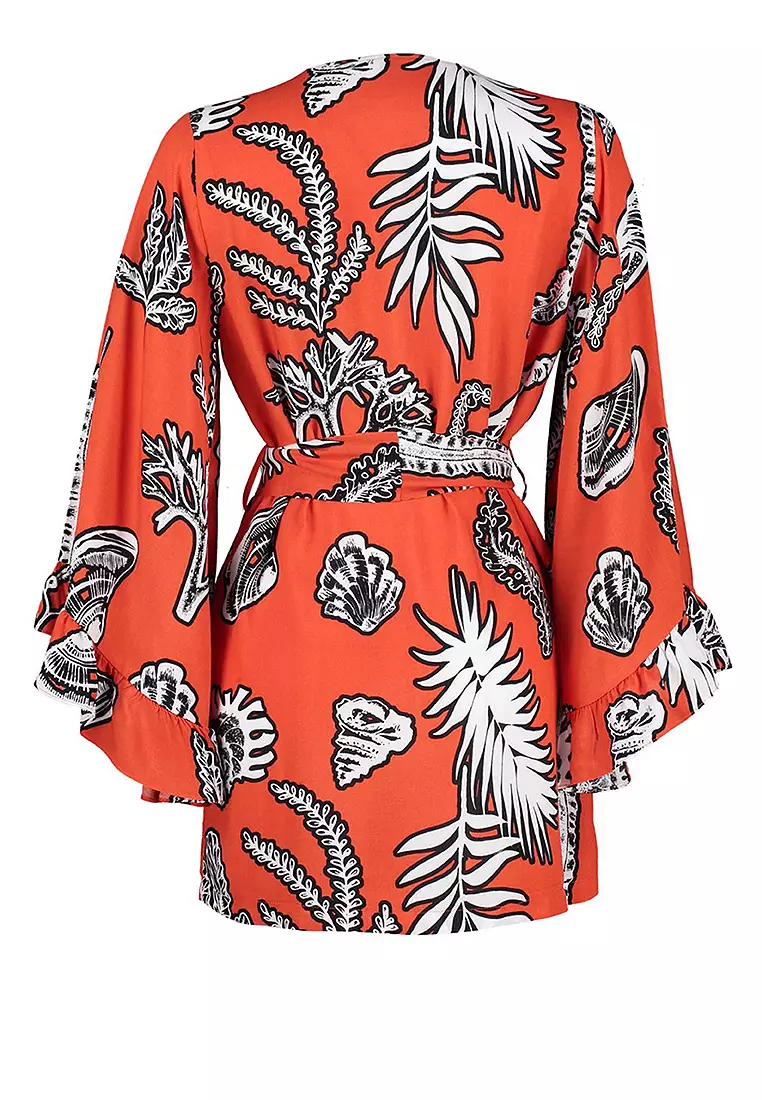Printed Kimono