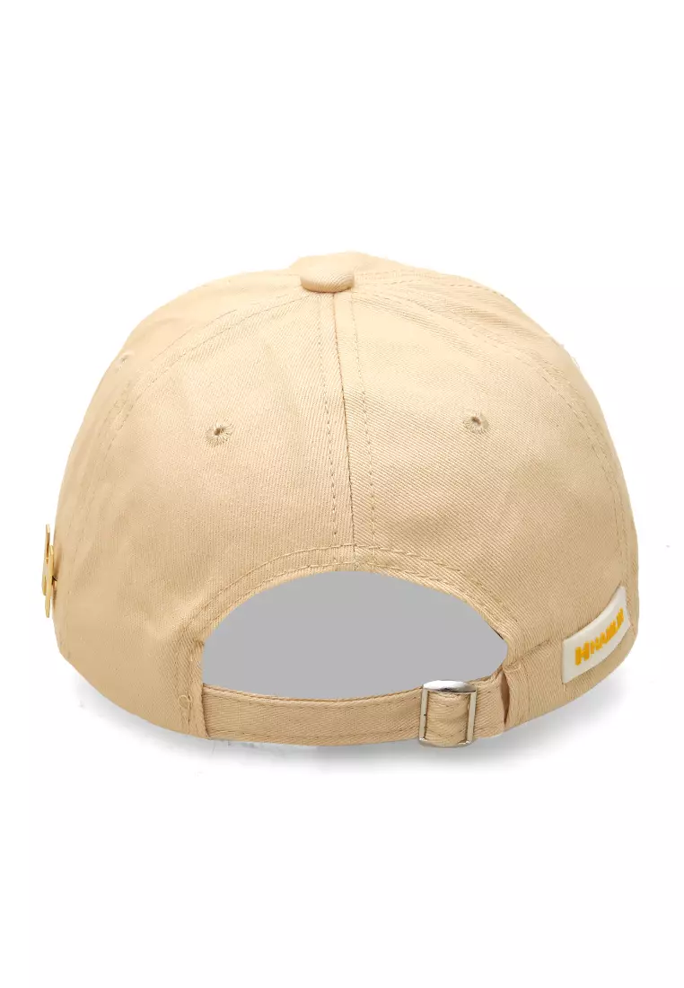 Jahari Aksesoris Fashion Pria Wanita Topi Baseball Kasual Logo Grateful Resizable Strap Material Cotton ORIGINAL - Beige