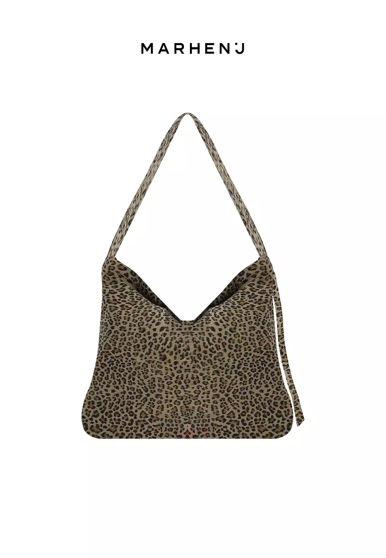 JEMMA Canvas Crossbody Bag Brown