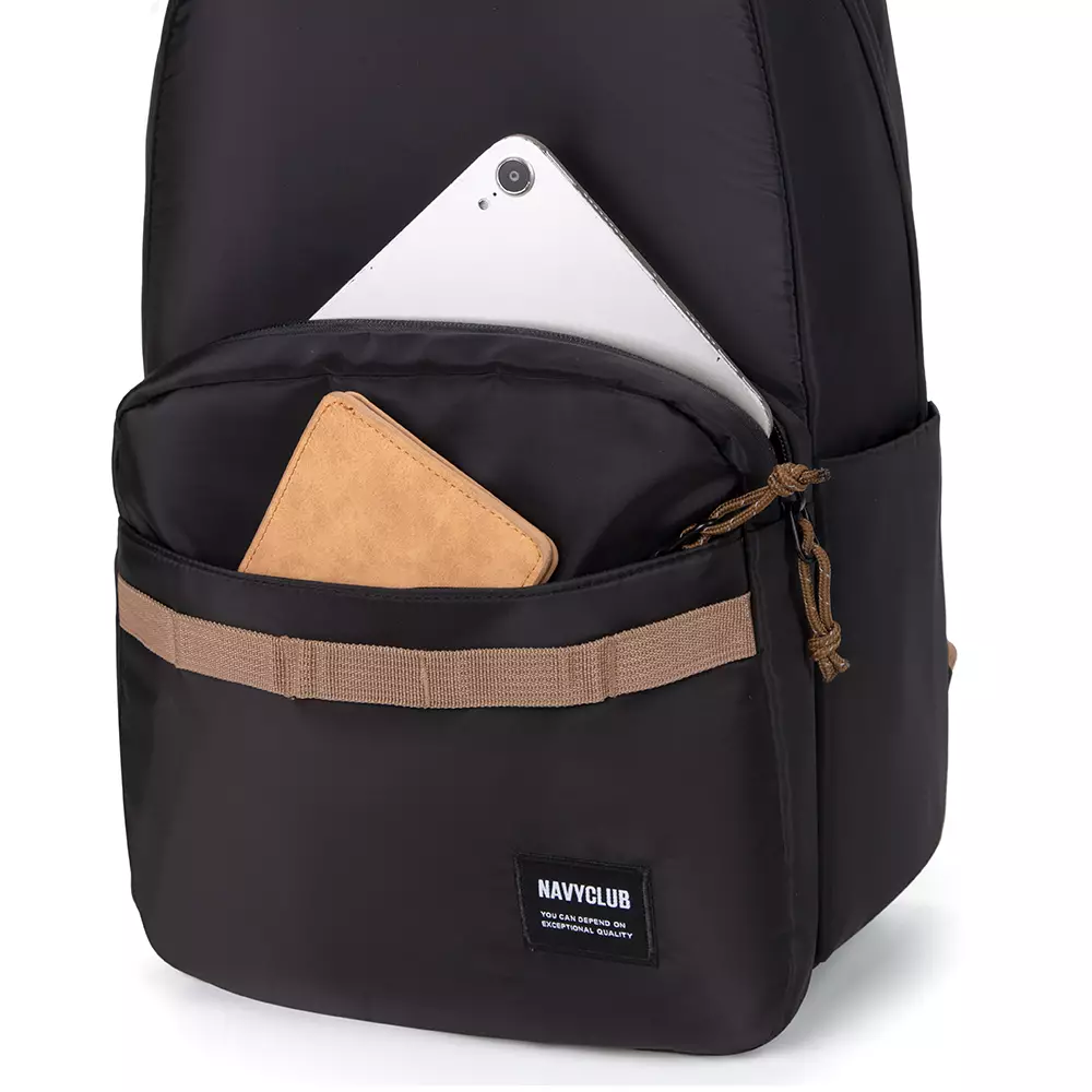 Navy Club Tas Ransel Kasual FIHB - Backpack Daypack Laptop Up to 14 Inch Tas Pria Wanita