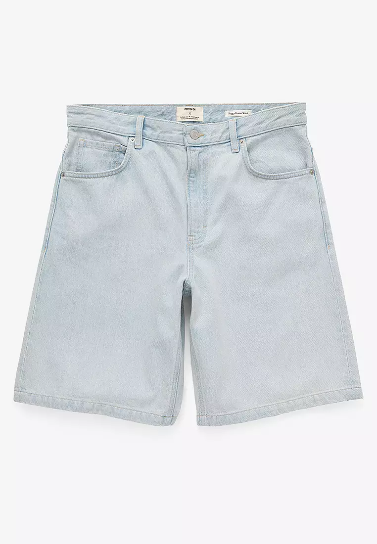 Baggy Denim Shorts
