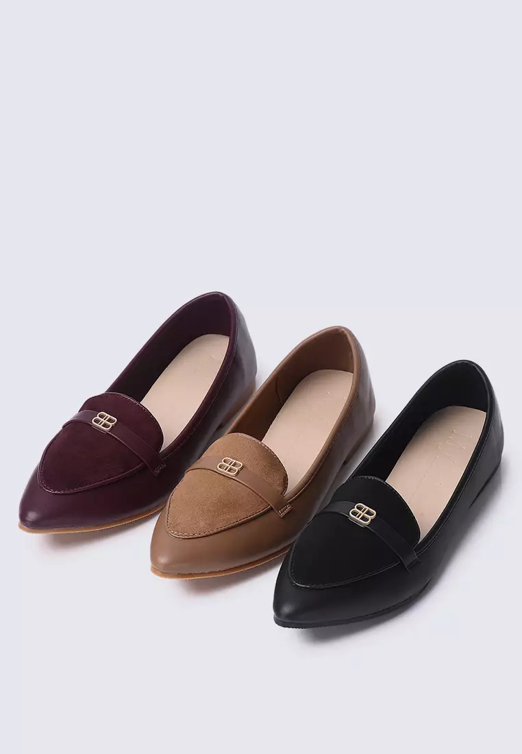 My Ballerine Choco Soufflé Comfy Loafers