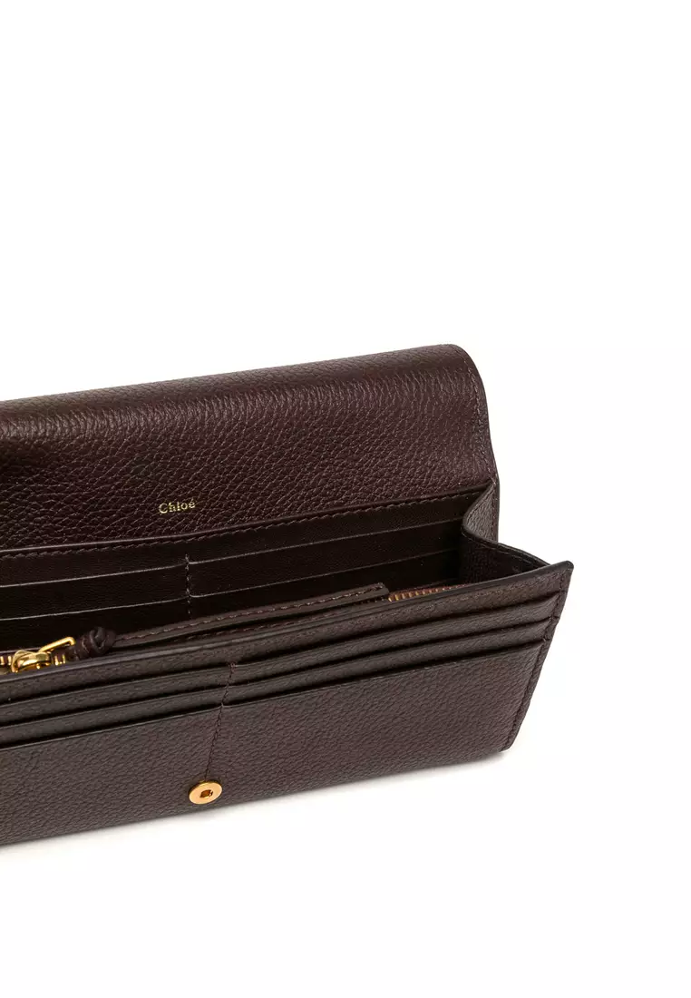 Burgundy Leather Snap Card Case Wallet – Kerry Noël
