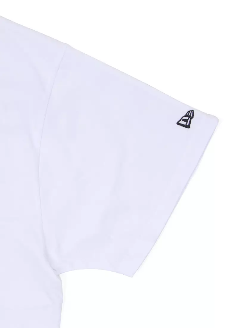 NE Wordmark 1920 White Oversized Short Sleeve T-Shirt