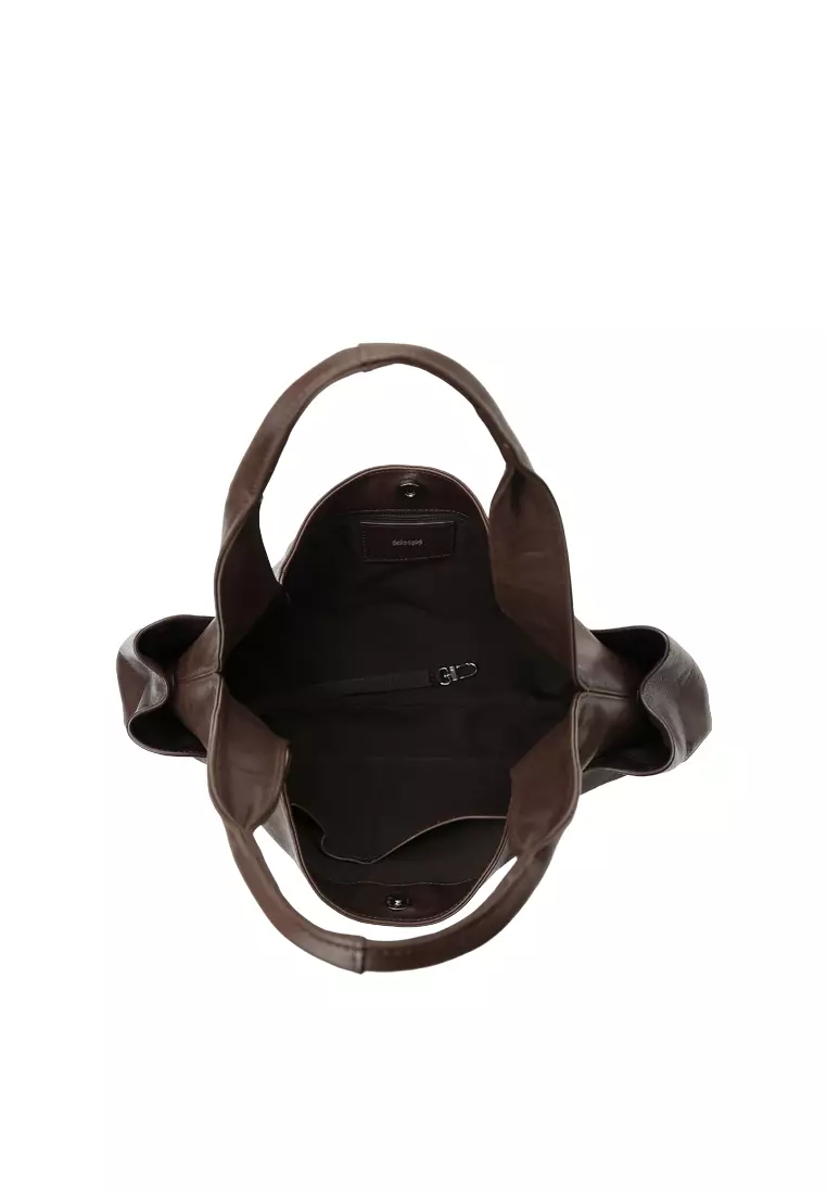 LEXI Side Pocket Hobo Bag II - Cacao