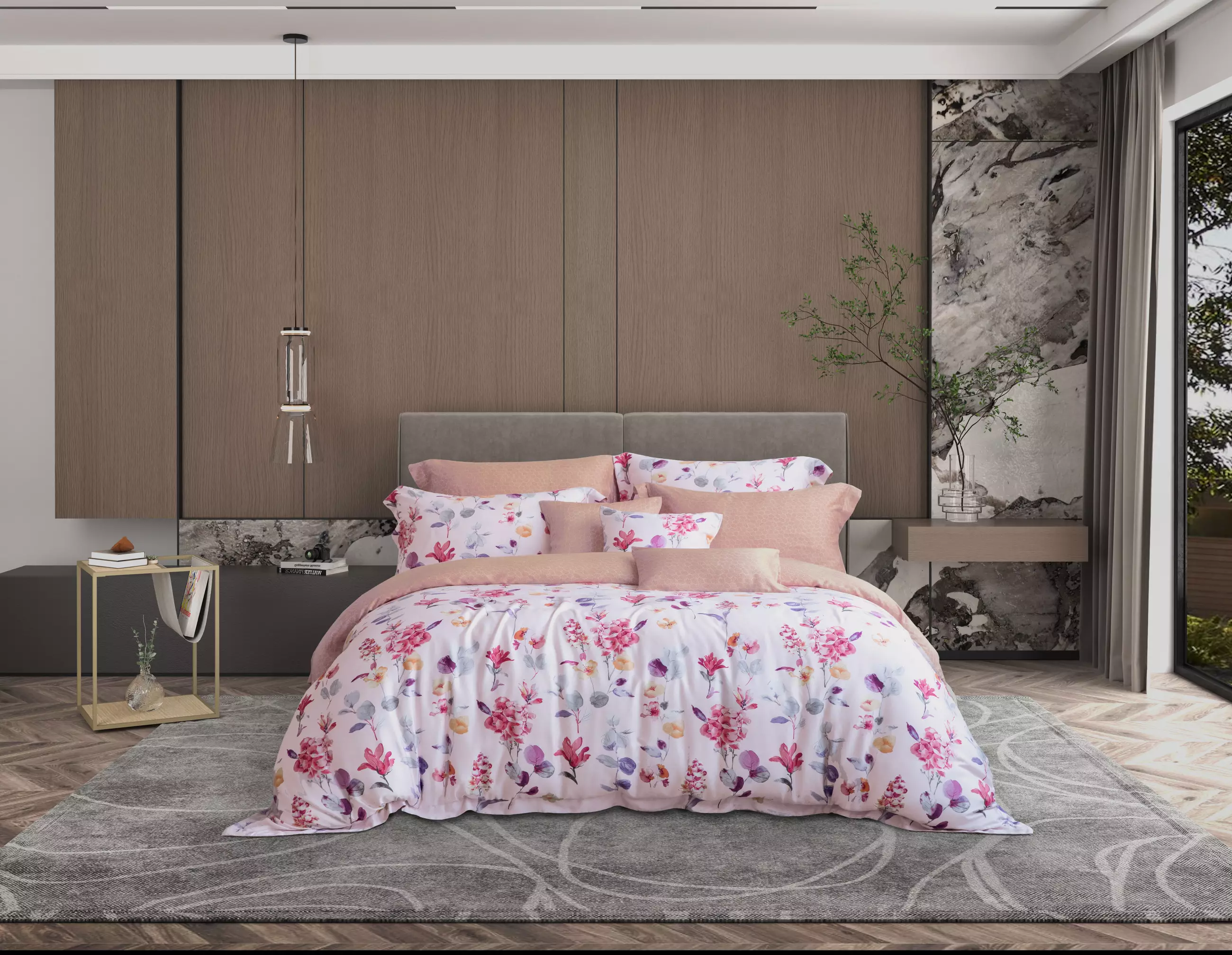 Jual AKEMI AKEMI Tencel Modal Anatoly Bed Sheet set 120x200 Original