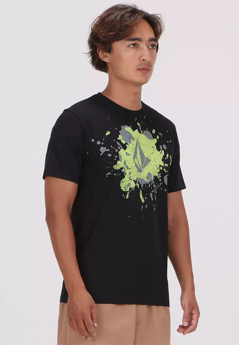 MSF SPLASH STONE SHORT SLEEVE TEE BLACK