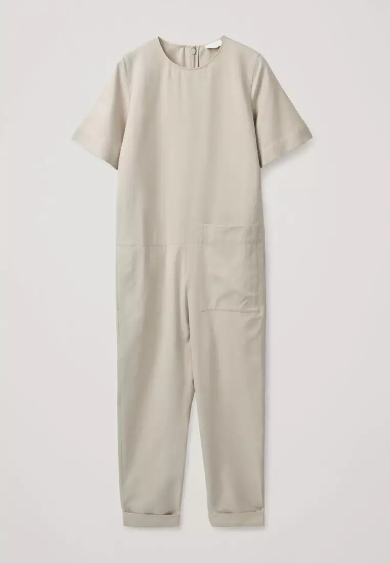 Short-Sleeve Jumpsuit