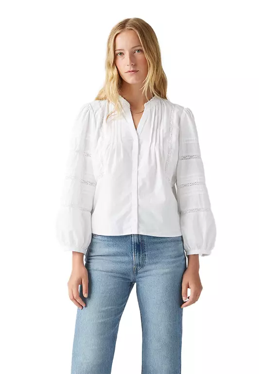 Levi's® Women's Mandy Long-Sleeve Blouse (001HN-0000)