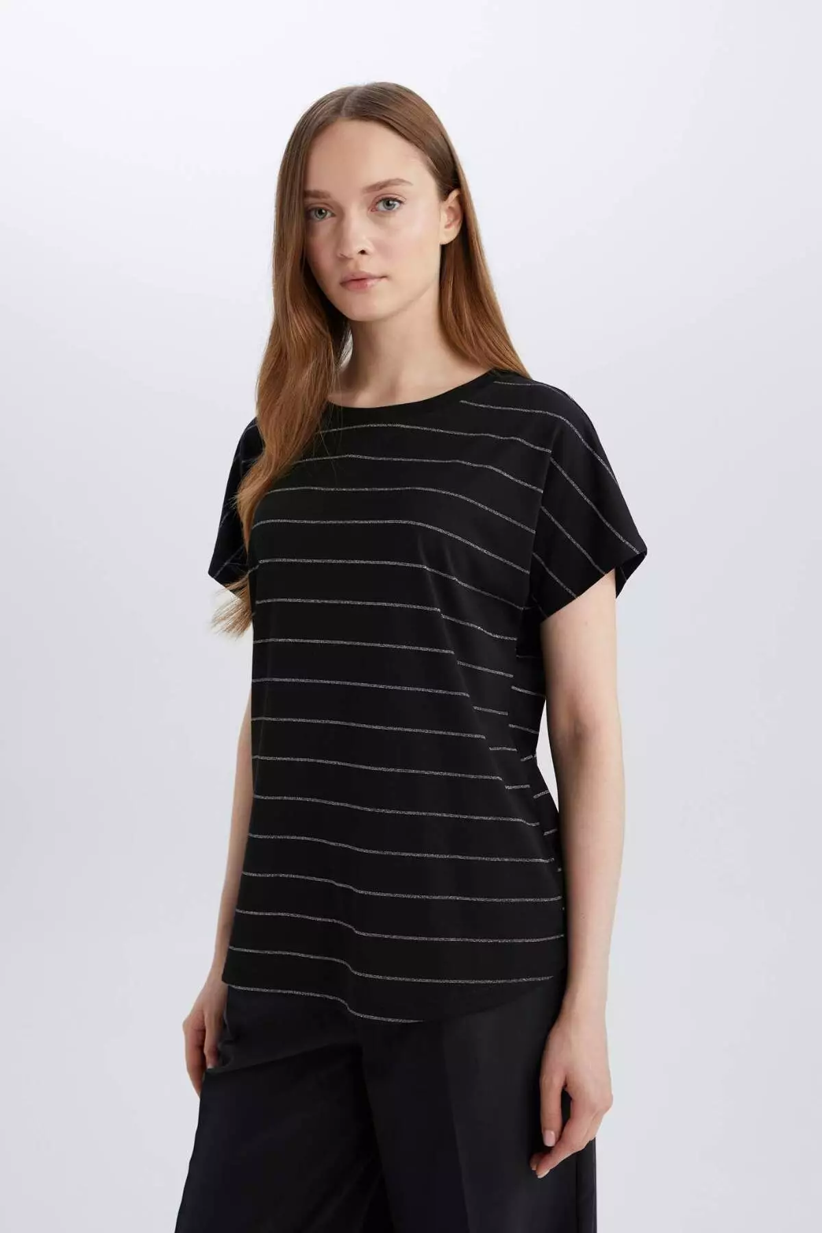 Crew Neck Short Sleeve T-Shirt E6075Ax25Sp