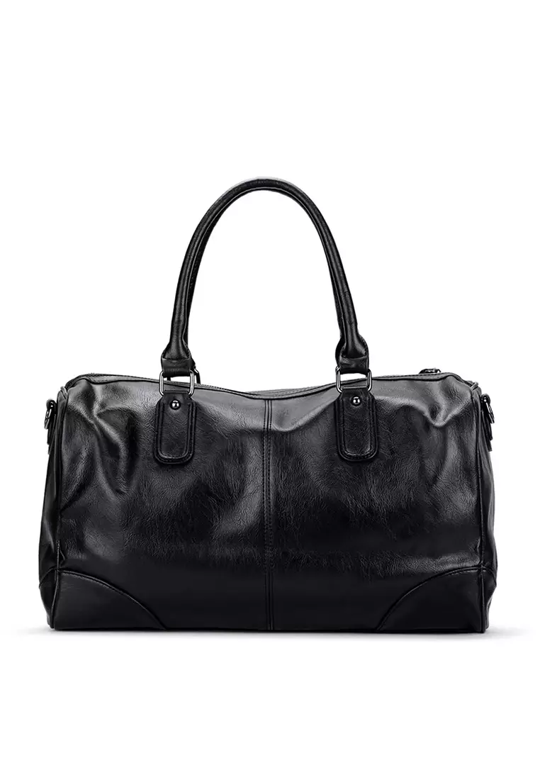 Leather duffle on sale bags online