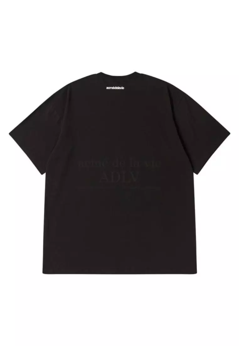 One Point Logo Short Sleeve T-Shirt Black