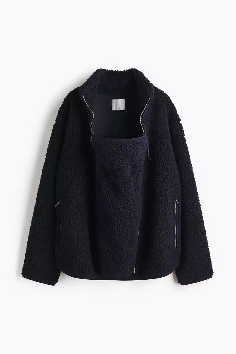 MAMA Before & After Babywearing teddy jacket