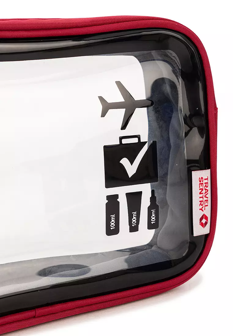 Carry-On Toiletry Bag Red