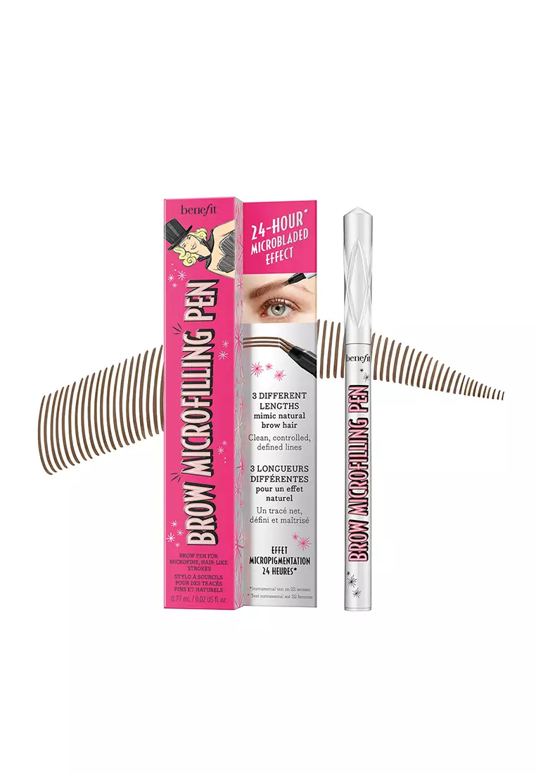 Discount on Benefit  shoes - SKU: Benefit Brow Microfilling Eyebrow Pen Shade 3 (Light Brown)