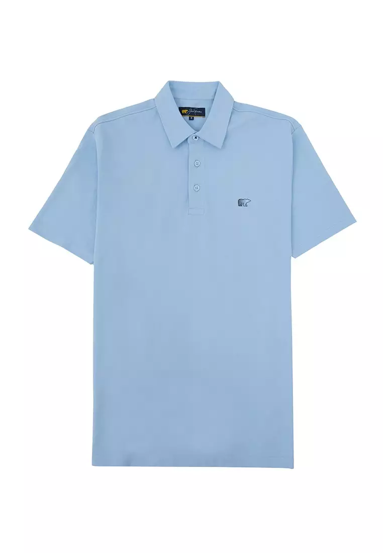 Jack Nicklaus Killian Polo Shirt Pria Regular Fit Light Blue