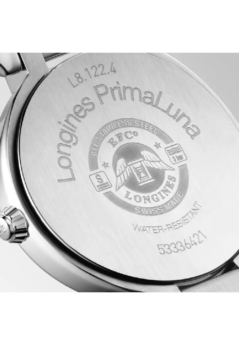 Longines Primaluna Blue Dial Stainless Steel Women Watch L81224906